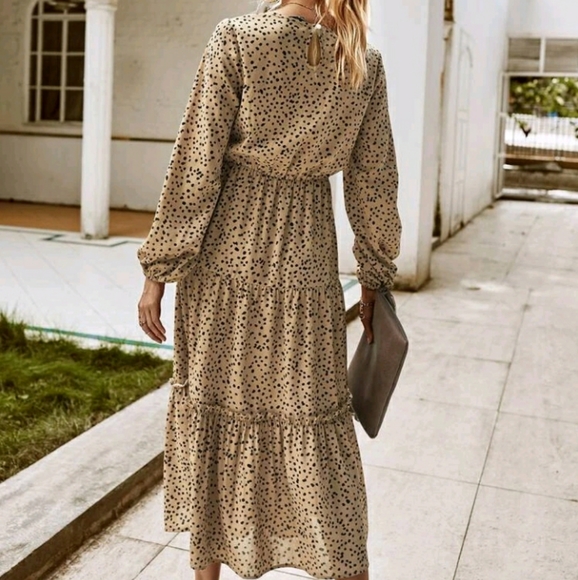 NEW All Over Print Dress - Picture 2 of 8